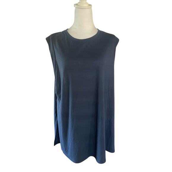 Athletic Works XXXL NEW Unisex Blue Muscle Tank Shirt - Picture 3 of 12